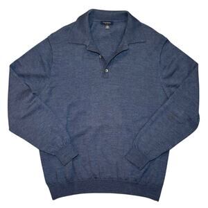 Club Room 100% Merino Wool Polo Sweater Men’s Large